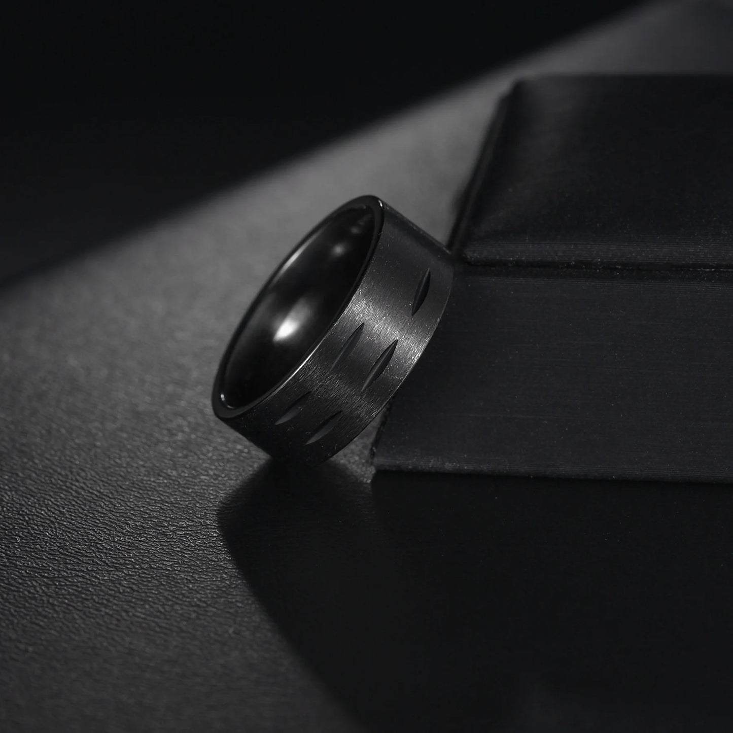 Bague Tendance Finition Brossé Fashion