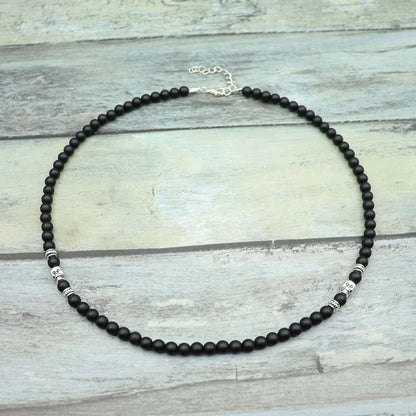 Collier Perle Tendance Skull