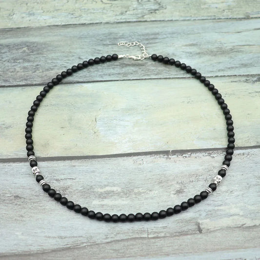 Collier Perle Tendance Skull