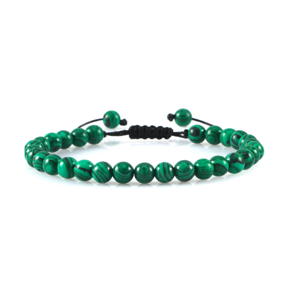 Bracelet minimaliste en perles ajustable ♂️♀️