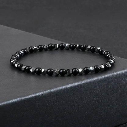 Bracelet minimaliste de perles irrégulières ♂️♀️