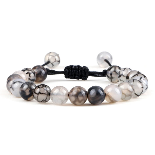 Bracelet en perles ajustable ♂️♀️