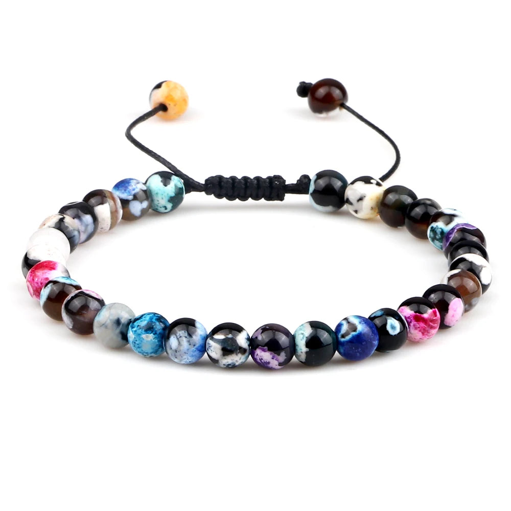 Bracelet minimaliste en perles ajustable ♂️♀️