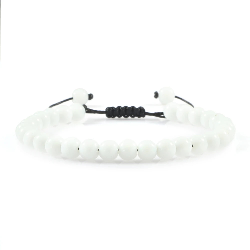 Bracelet minimaliste en perles ajustable ♂️♀️
