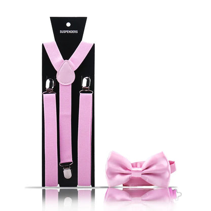 Ensemble 2 Pièces Bretelles et Nœud Papillon