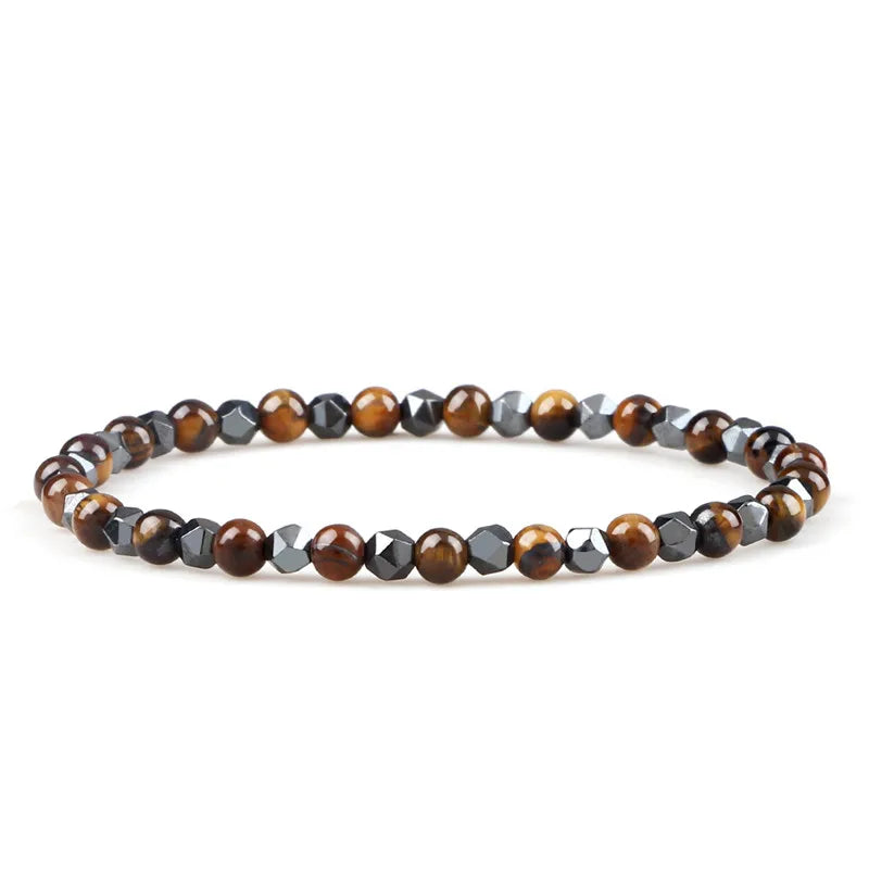 Bracelet minimaliste de perles irrégulières ♂️♀️