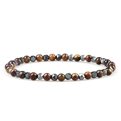 Bracelet minimaliste de perles irrégulières ♂️♀️