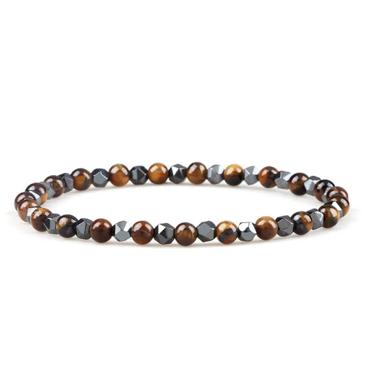 Bracelet minimaliste de perles irrégulières ♂️♀️