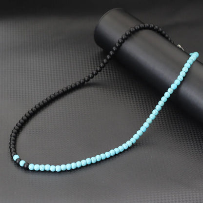Collier tendance bicolore ♂️