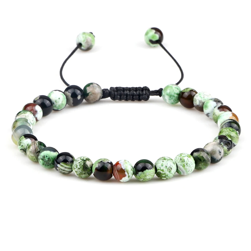 Bracelet minimaliste en perles ajustable ♂️♀️