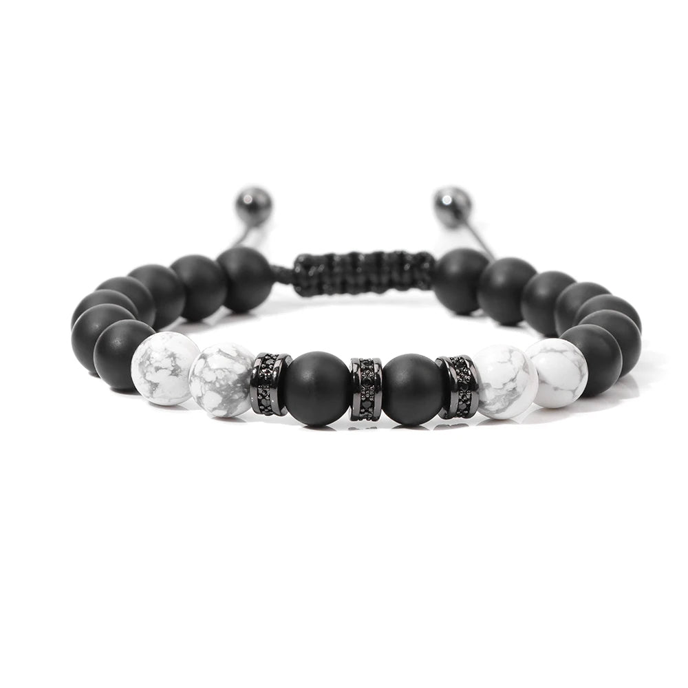 Soul Path | Bracelet en Pierre Naturelle – Élégance et Énergie Positive Unisexe