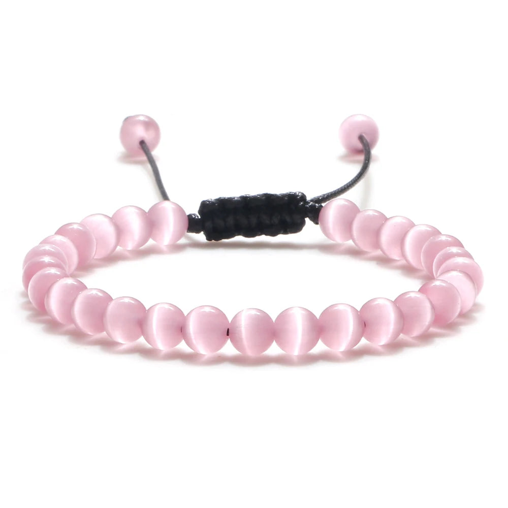 Bracelet minimaliste en perles ajustable ♂️♀️
