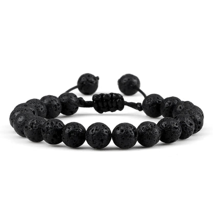 Bracelet en perles ajustable ♂️♀️
